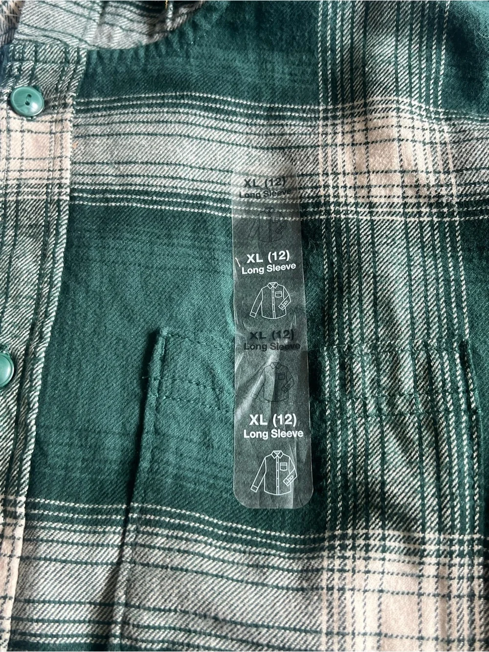 Gap Kids Hooded Flannel Shirt | Size XL/12